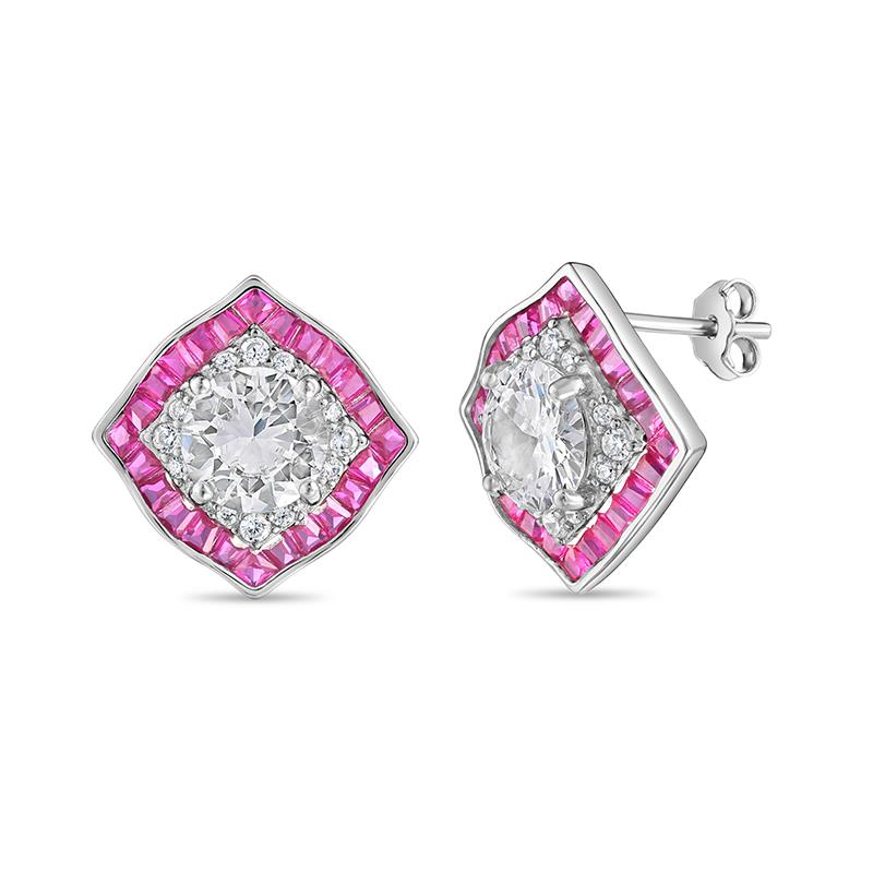 Scienza Ruby Romancing the Stones Earrings